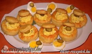 Pástétom kosárkák