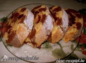 Zebracsíkos piskótarolád