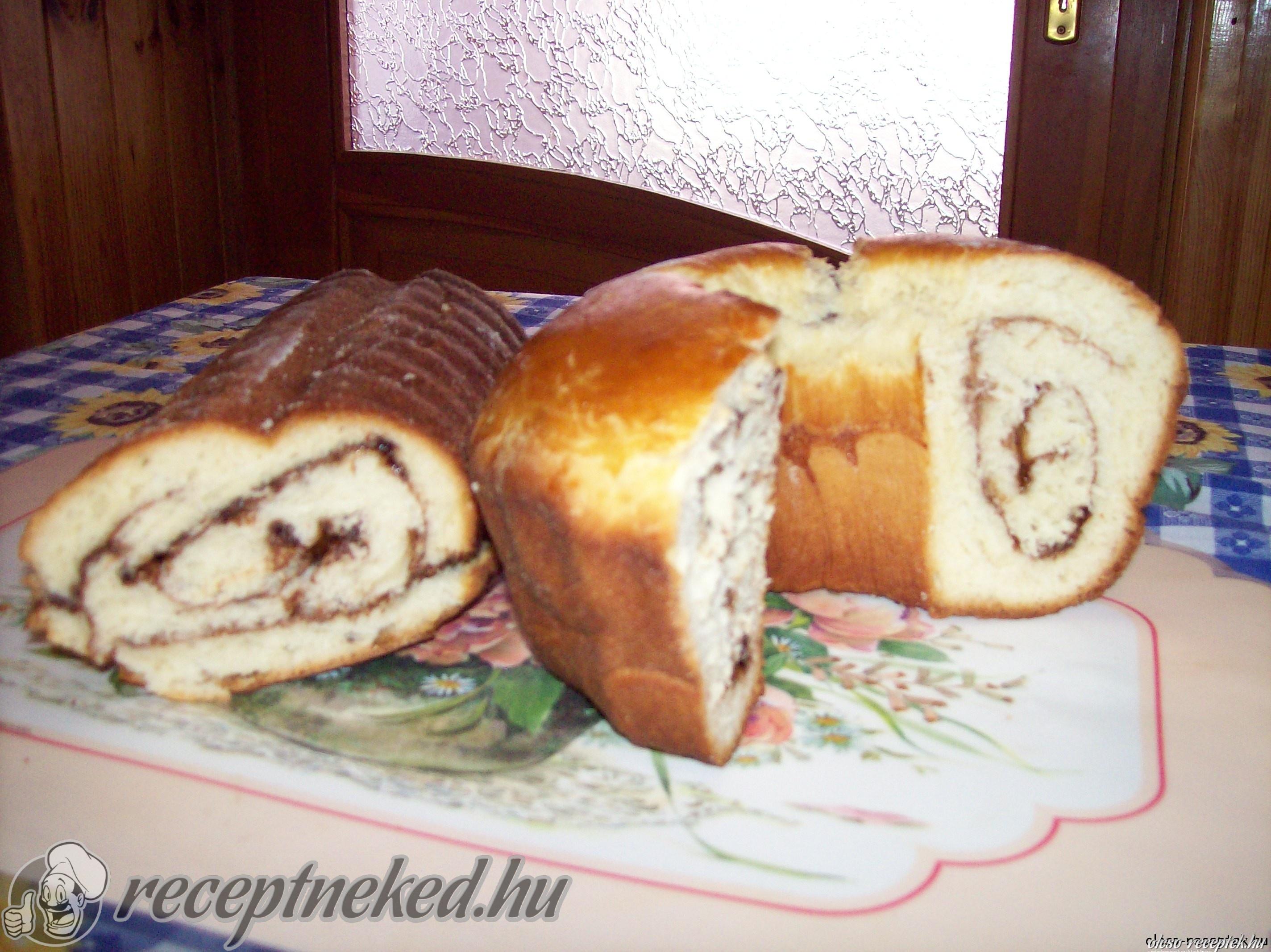 Fahéjas, kakaós kuglóf