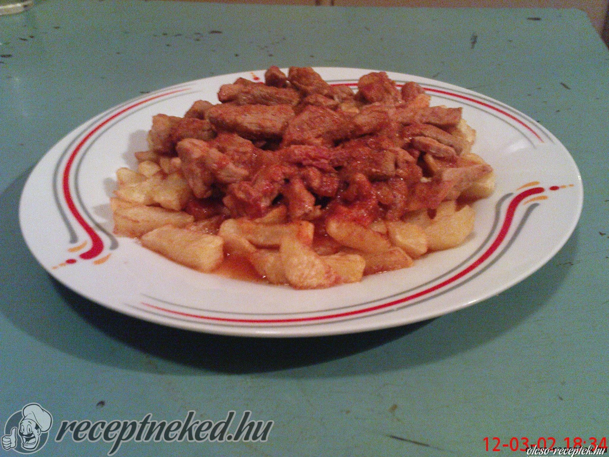 Kaszás aprópecsenye kép