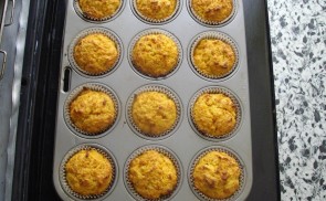 Sárgarépás muffin