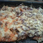 Kolbászos csirkemell