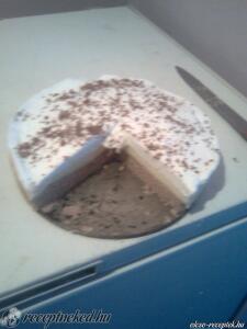 Gesztenyés-vaníliás torta