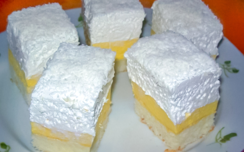 Kókuszos krémes recept fotóval Kókuszos krémes