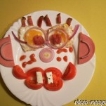 Mókás tükörtojás kép