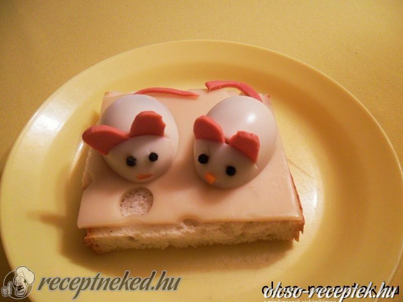 Tojásos melegszendvics kép