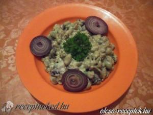 vegyes babsaláta kép