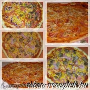 Családi pizza kép