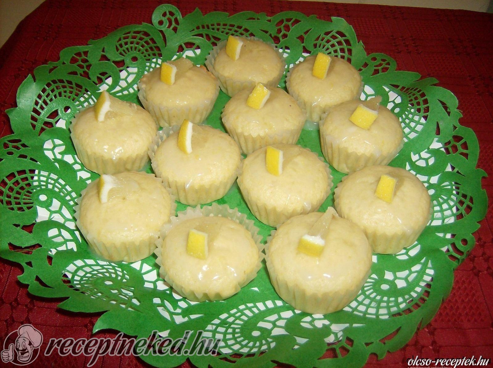 Citromos muffin kép
