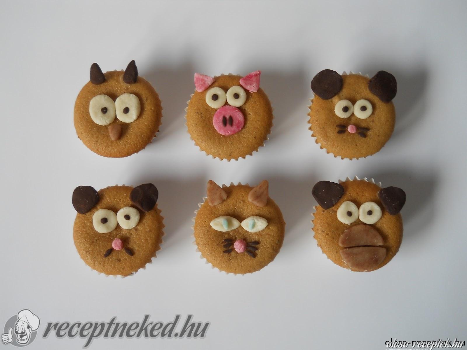 Gesztenyés muffinállatkert