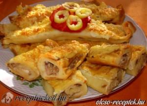 Gazdag palacsinta kép