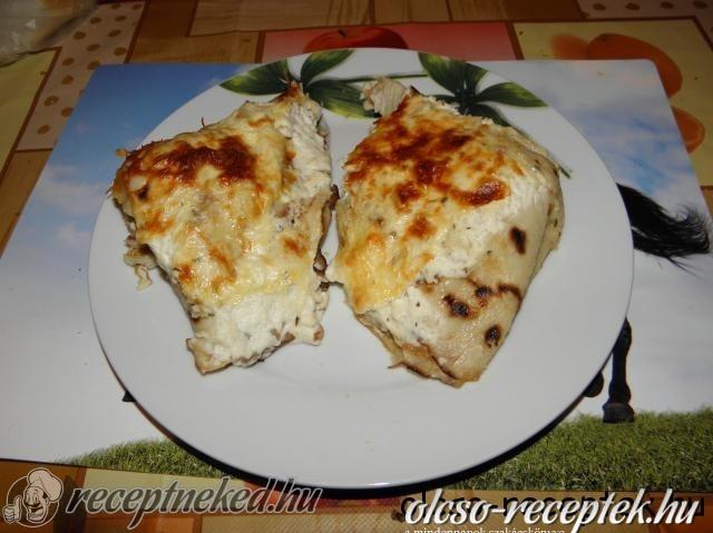 Tejszínes-fűszeres palacsinta