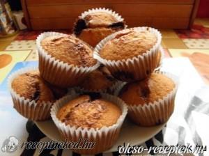 Nutellás muffin kép