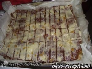 Almatorta citromkrémmel