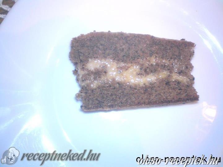 Karamellás kávé szelet