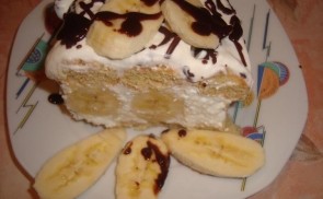 Banános túrótorta sütés nélkül
