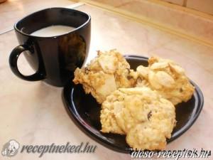 Almás müzlis keksz kép