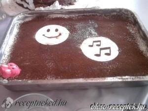 Gesztenyés szelet kép