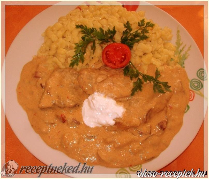 Bakonyi sertésszelet kép