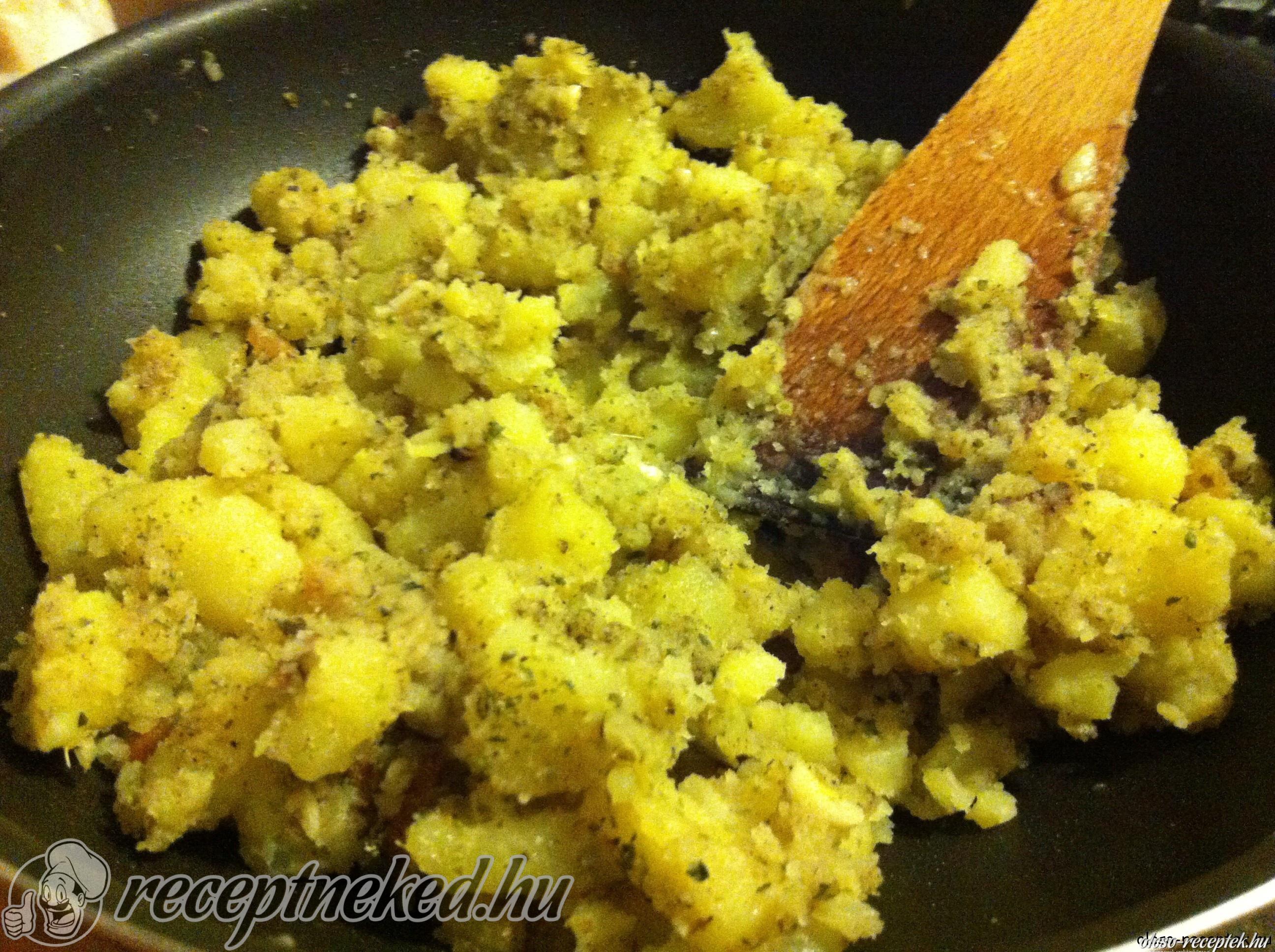 majorannás krumpli kép