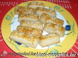 Szezámmagos sós rudacskák