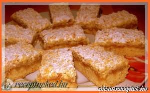 Reszelt almás linzer