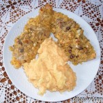 Cornflakeses hús gombamártással