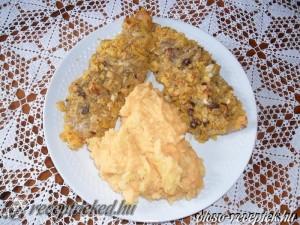 Cornflakeses hús gombamártással