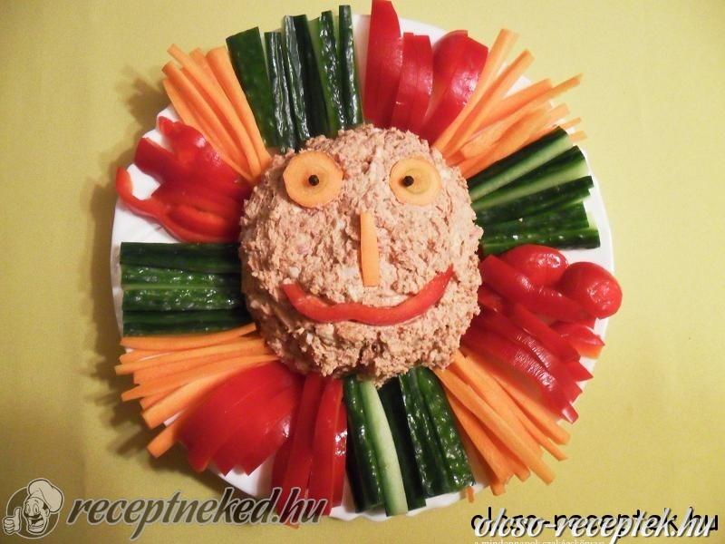 Tepertős vitaminfej