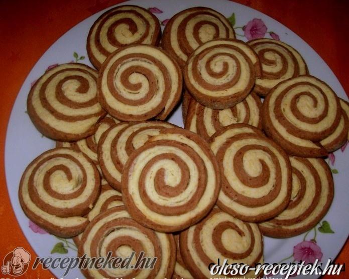 Kétszínű keksz kép