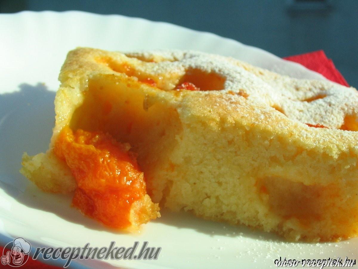 Sárgabarackos lepény