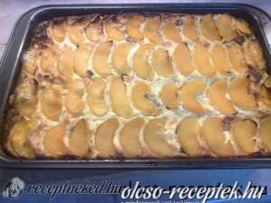 Barackos sült tészta