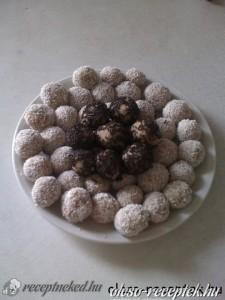 Banános kekszgolyó