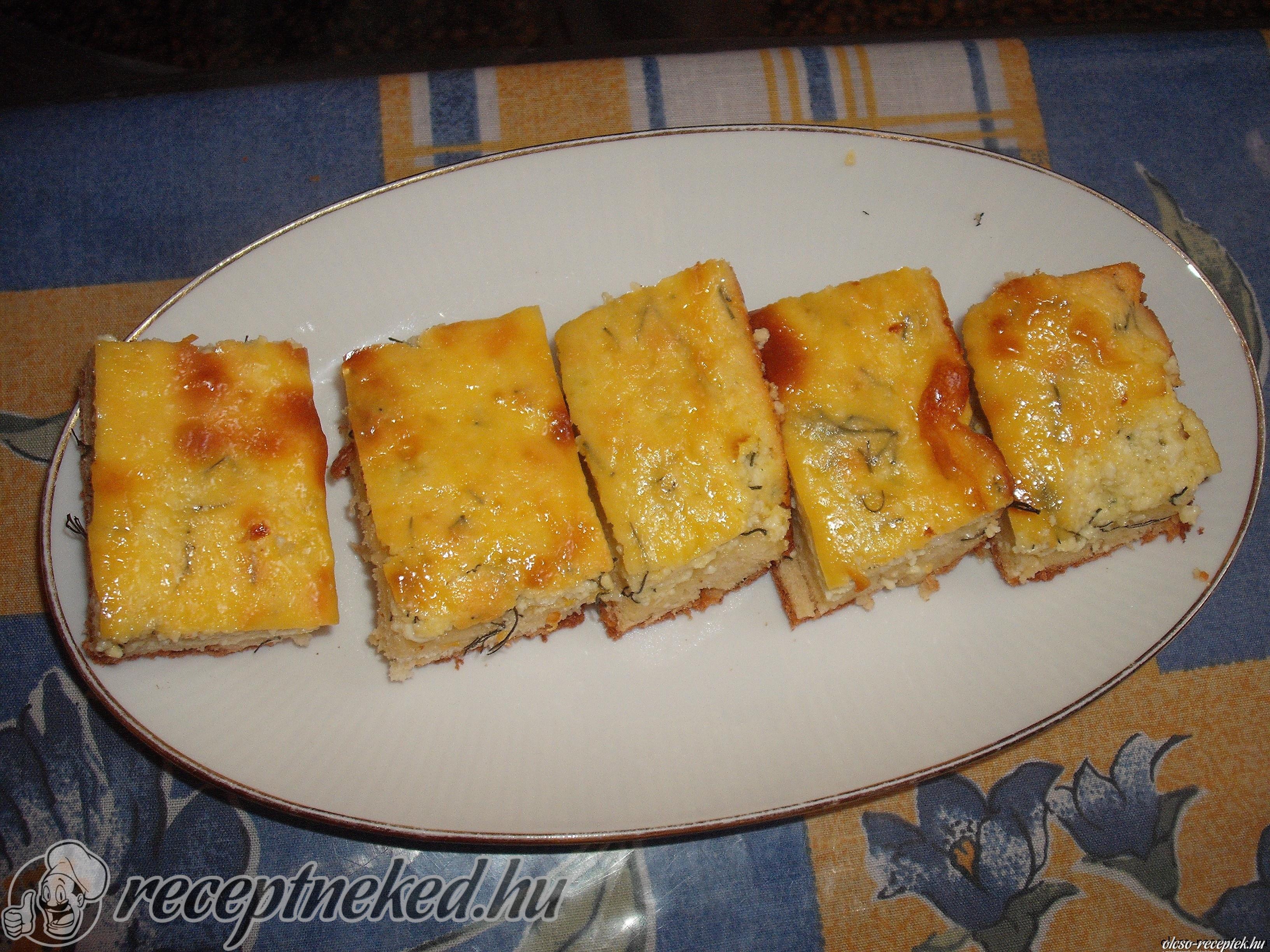 Kapros, túrós lepény