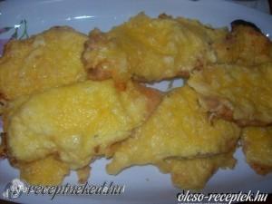 Tejszínes-sajtos csirkemell