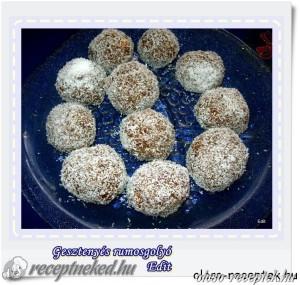 Gesztenyés rumos golyó