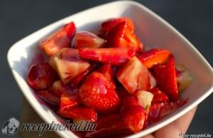 Ananászos epersaláta kép