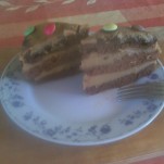 Mikrós karamelltorta
