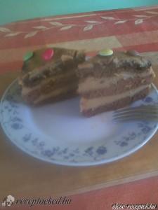 Mikrós karamelltorta