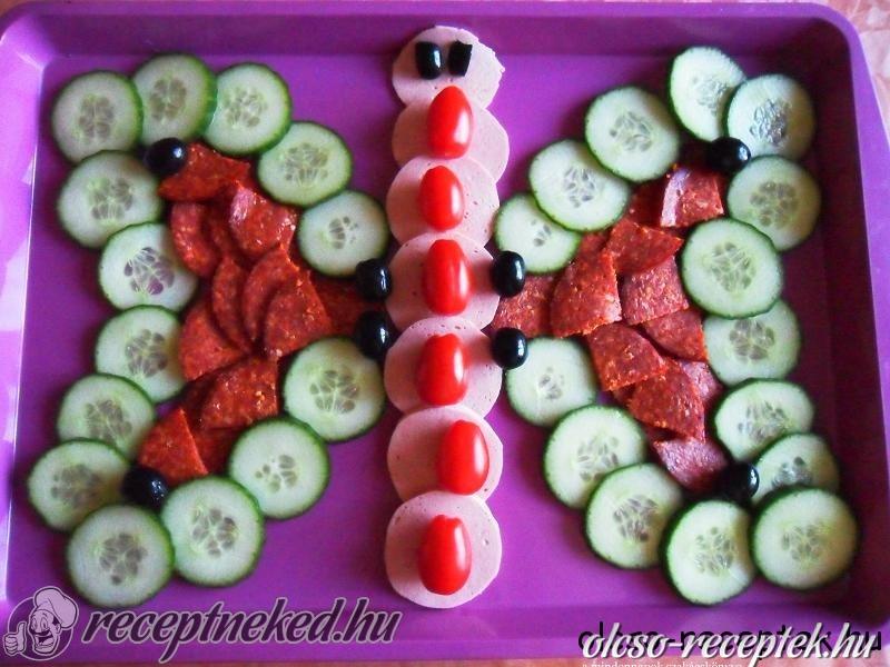 Pillangó reggeli kép