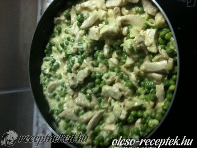 Teszínes csirkemell kép