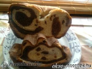 Kakaós mazsolás kuglóf kép