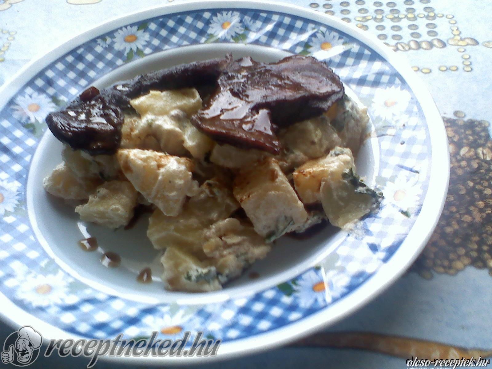 Vörösboros Kacsamell Tejfölös Újburgonyával kép