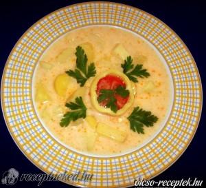 Tejfölös burgonyaleves kép