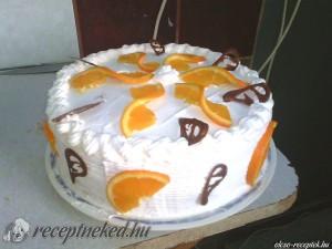 Oroszkrém torta kép