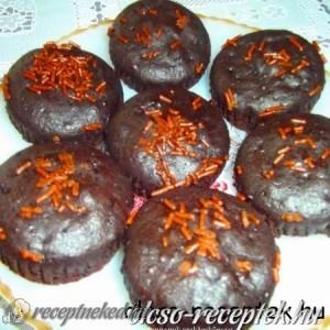 Csupa csoki muffin kép