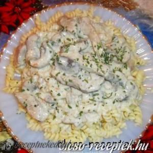 Gombás tokány kép