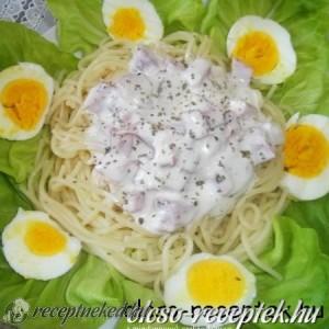 Sajtos-sonkás tészta kép