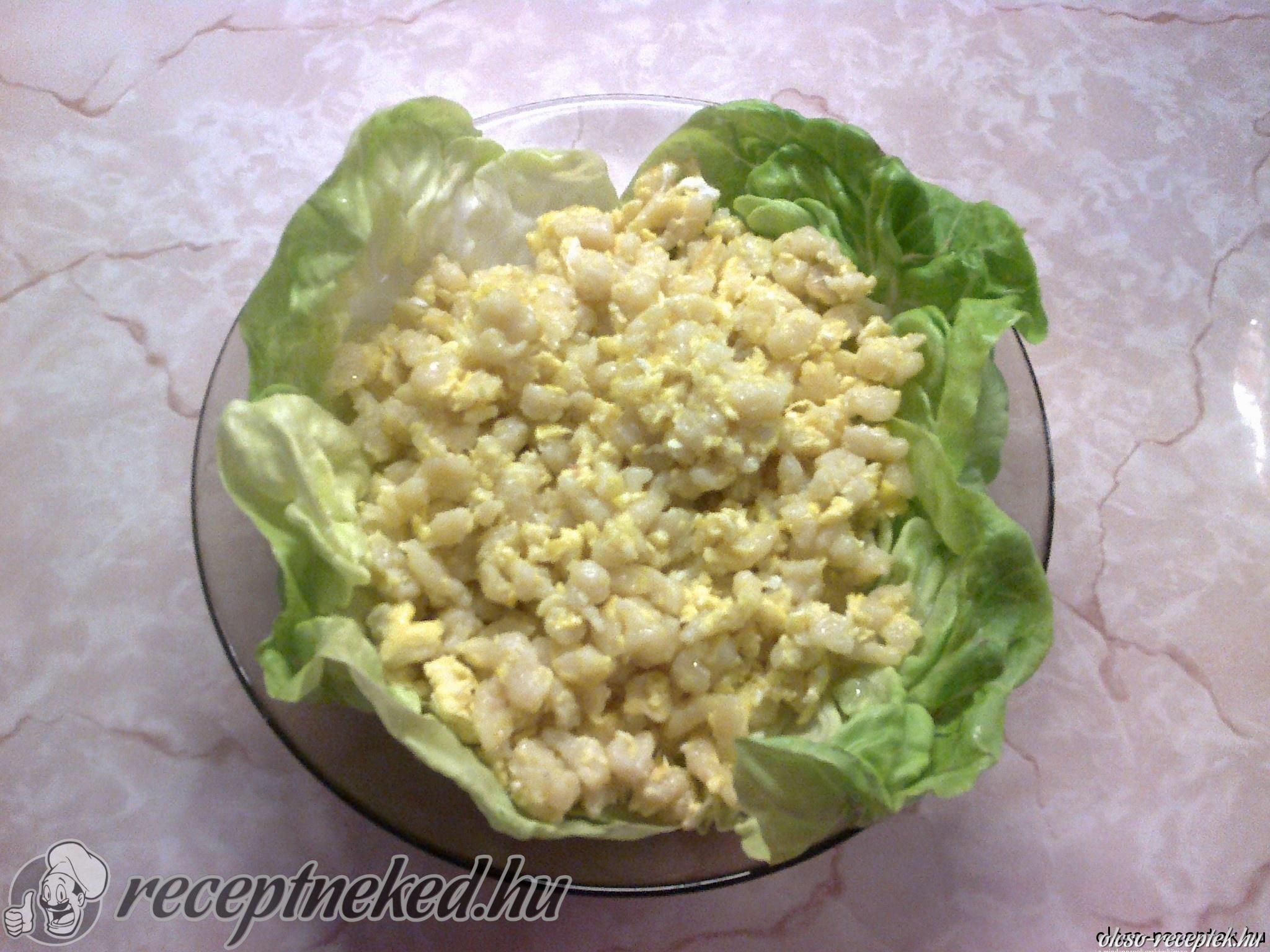 Tojásos nokedli kép