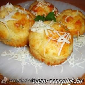 Sajtos muffin kép